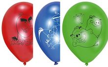 Angry Birds - 6 Stk. Party-Luftballon-Set (10 VE =60 Stk.)