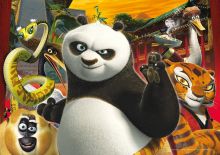 Kung Fu Panda - 60 Teile Puzzle