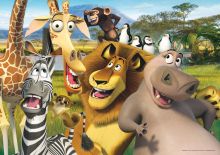 Madagaskar - 60 Teile Puzzle