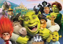 Shrek - Jeder braucht einen kleinen Shrek - 104 Teile Puzzle