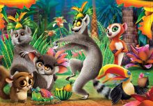 King Julian - 104 Teile Puzzle