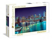 New York bei Nacht - 3000 Teile HQC Puzzle