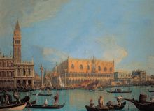 Canaletto - Der Bucintoro in Venedig - 1000 Teile Galleria degli Uffizi Puzzle