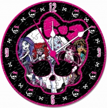 Monster High - Puzzleuhr - 96 Teile