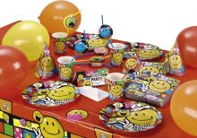 Smiley Comic - 8 Stk. Partybecher 10 VE =80 Stk.)