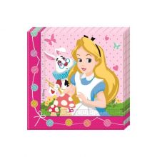 Alice Im Wunderland - Papierservietten (2-lagig) 33x33cm