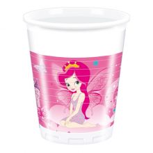 Fairies World - Plastikbecher 200 ml