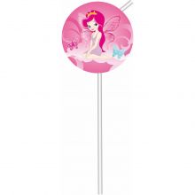 Fairies World - Trinkhalme mit Knick