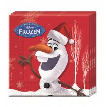 Frozen Olaf Christmas - Papierservietten (2-lagig) 33x33cm
