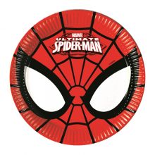 Ultimate Spiderman Power - Pappteller 20cm