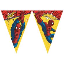 Ultimate Spiderman Power - Flaggenbanner (dreieckig) (9 Flaggen)
