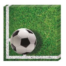 Fuball Party - Papierservietten (2-lagig) 33x33cm