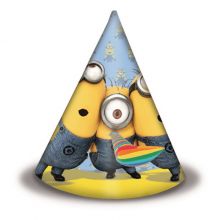 Minions Lovely - Partyhte (6 Stck)