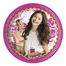 Soy Luna - Pappteller  23 cm (8 Stck)