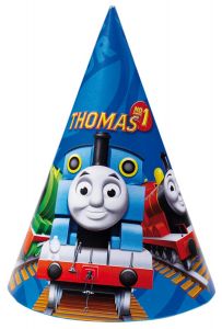 Thomas und seine Freunde - 6 Stk Partyhtchen (5 VE = 30 Stk)