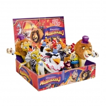 Madagascar 3: Flucht durch Europa Plschfiguren Display 20 - 25 cm 16teilig