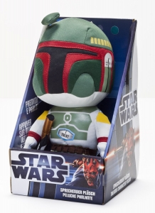 Star Wars Plschfigur mit Sound Boba Fett 23 cm