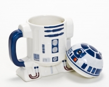 Star Wars Tasse mit Deckel R2-D2