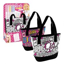 Barbie - Schultertasche / Umhngetasche zum Anmalen BB