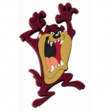 Looney Tunes Tasmanischer Teufel PVC Magnet (12 Stck)