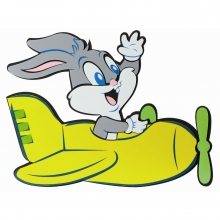 Baby Looney Tunes Bugs Bunny Wandschmuck medium (3 Stck)