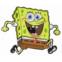 Spongebob Wandschmuck medium (3 Stck)