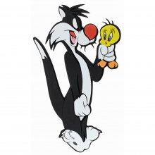 Looney Tunes Sylvester Wandschmuck medium (3 Stck)