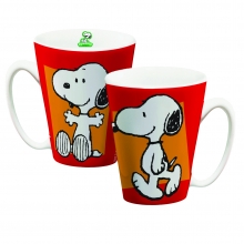 Peanuts Snoopy Tasse (300ml), konisch mit Geschenkverpackung