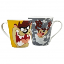 Looney Tunes Tasmanischer Teufel Tasse, konisch mit Geschenkverpackung