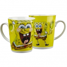 Spongebob Tasse, konisch mit Geschenkverpackung 300ml