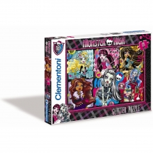 Monster High - Glitter Freakly Flaws - 200 Teile Puzzle