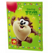 Baby Looney Tunes Taz (tasmanischer Teufel) Having Fun Leinwand-Bild