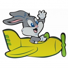 Baby Looney Tunes Bugs Bunny Wandschmuck gro (3 Stck)