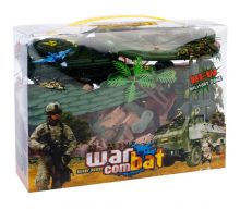 Militr Set - Soldaten, Panzer, Hubschrauber, Wald, uvm.