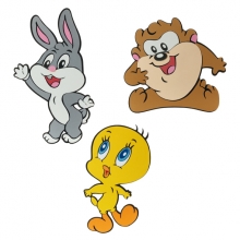 Baby Looney Tunes Wandschmuck (3-teilig) (3 Stck)