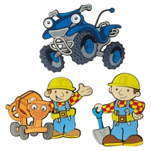 Bob der Baumeister Wandschmuck (3-teilig)  (3 Stck)
