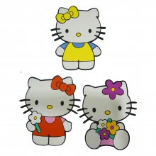 Hello Kitty Wandschmuck (3-teilig) (3 Stck)