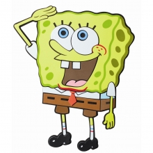 Spongebob Wandschmuck gro (3 Stck)