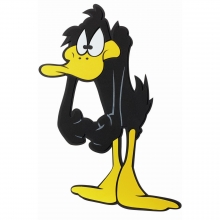 Looney Tunes Duffy duck Wandschmuck gro (3 Stck)