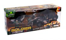 Militr Set - Soldaten mit Militrhubschrauber und Fahrzeug