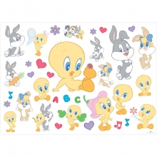 Baby Looney Tunes Tweety Wand Aufkleber Set (35-teilig) (3 Stck)