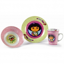 Dora 3-teiliges Kinder-Set Gro