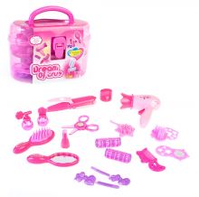 Beauty Set - Make-Up Set - Schminkkoffer - Fhn, Kamm, Lockenwickler, Schminkspiegel uvm.