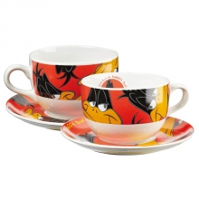 Looney Tunes Duffy Duck Jumbo Tasse & Unterteller