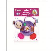 Beiring mit Rassel Affe - TEETHER&SPINNING RATTLE MONKEY