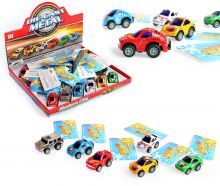 Auto / Fahrzeug - Druckguss Autos- 24 Stk.  im Display
