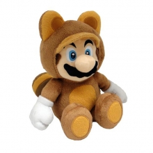 NINTENDO - Plschfigur Mario Tanooki 21 cm