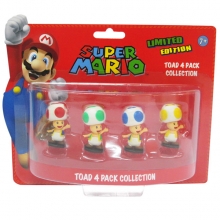 NINTENDO - Minifiguren 6cm 4er Set 