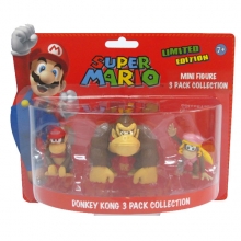 NINTENDO - Minifiguren 6cm 3er Set 