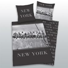 New York Arbeiter - Wendebettwsche (2-teilig)